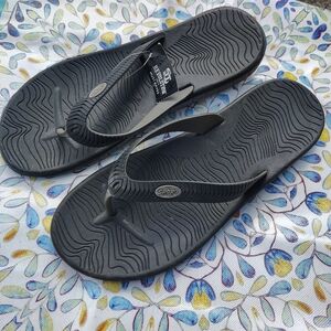 Revolution Black and Gray Sandals